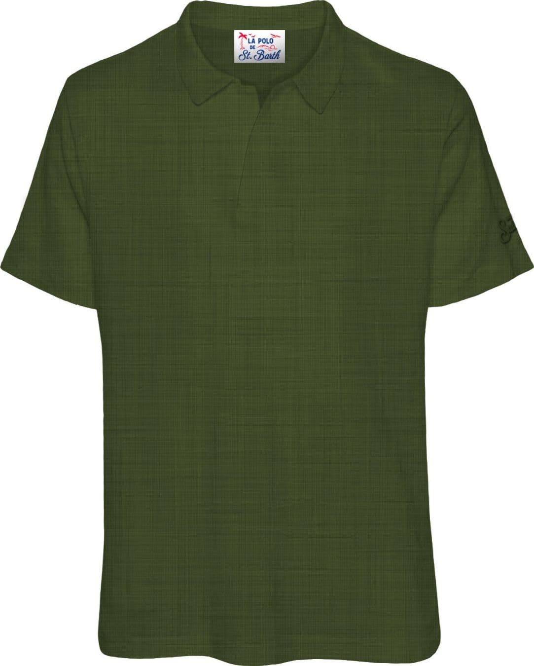 MC2 SAINT BARTH  Polo in jersey di lino FRS0001-00144L - 2