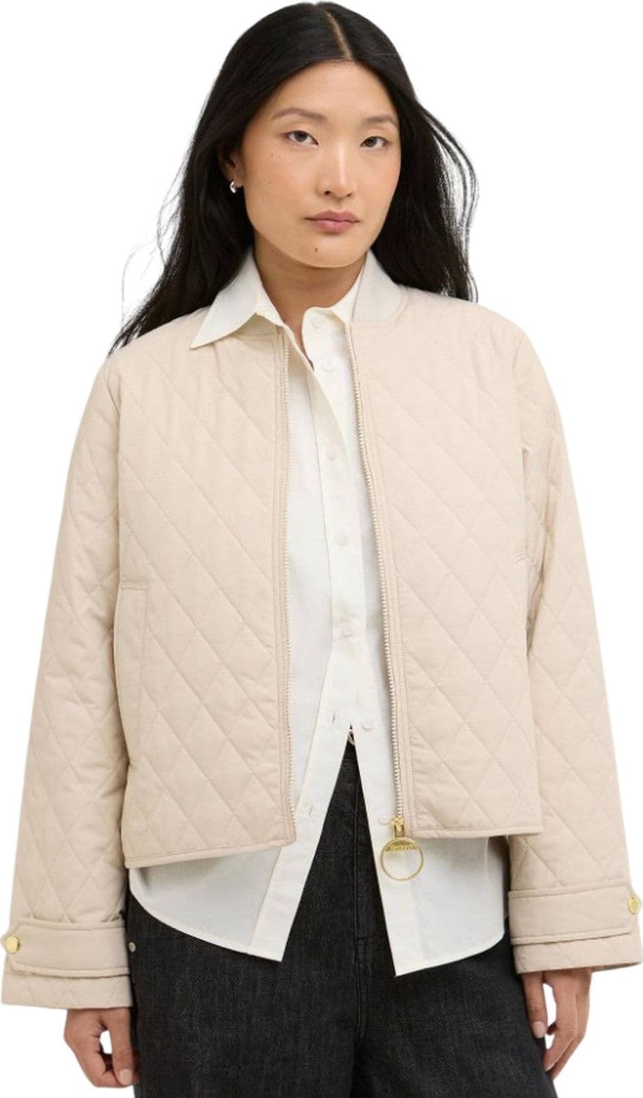BARBOUR INTERNATIONAL giacche donna barbour international - whillan quilted jacket - sabbia - 2