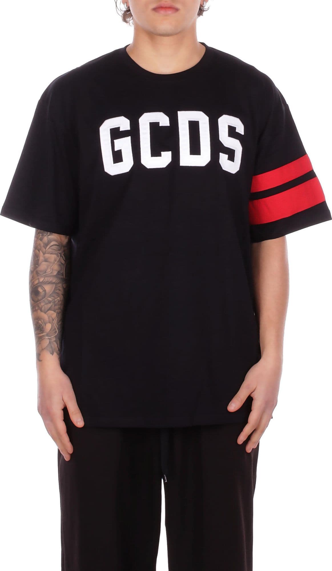 GCDS  T-shirt e Polo Black red - 7