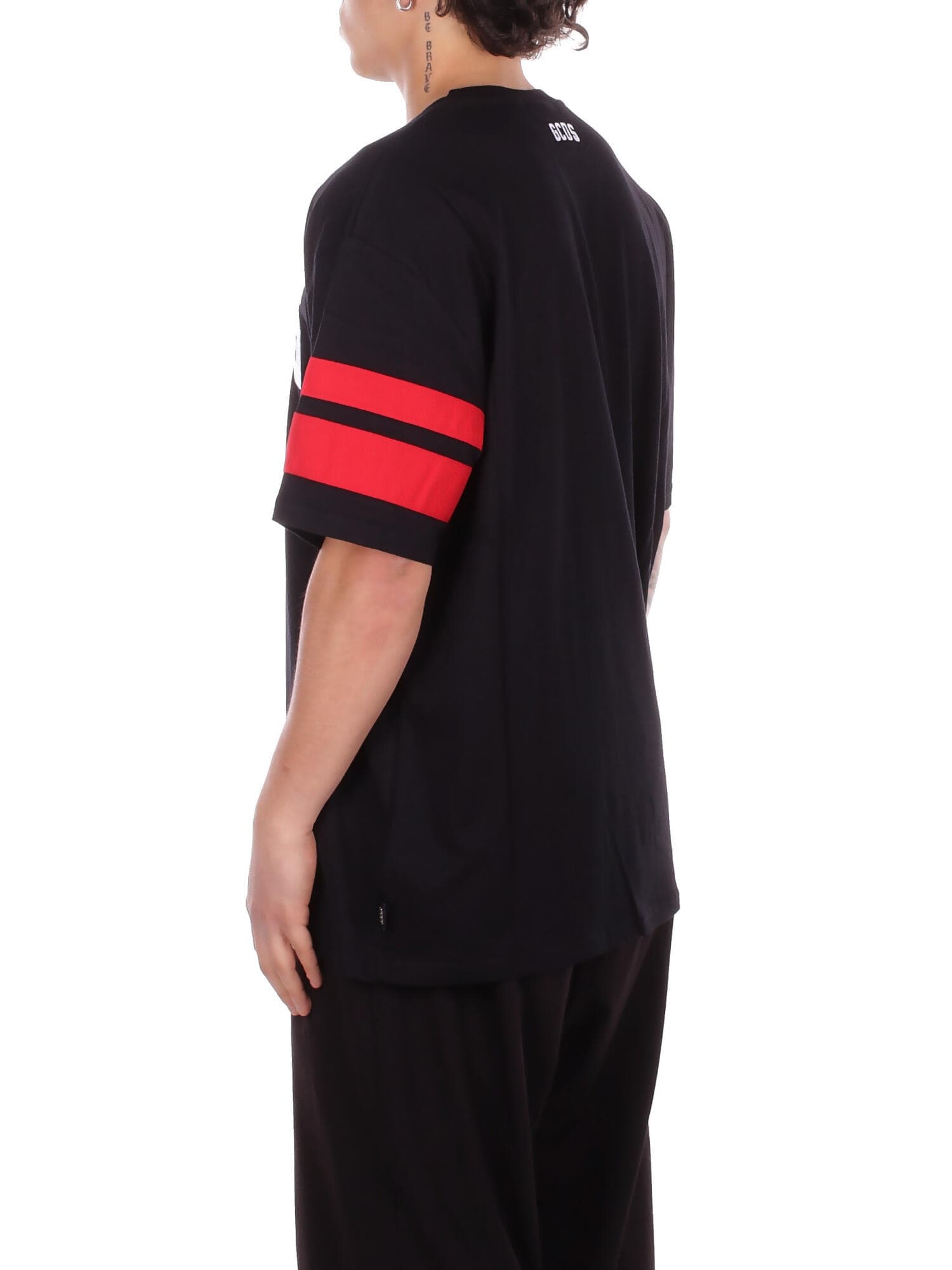 GCDS  T-shirt e Polo Black red - 3