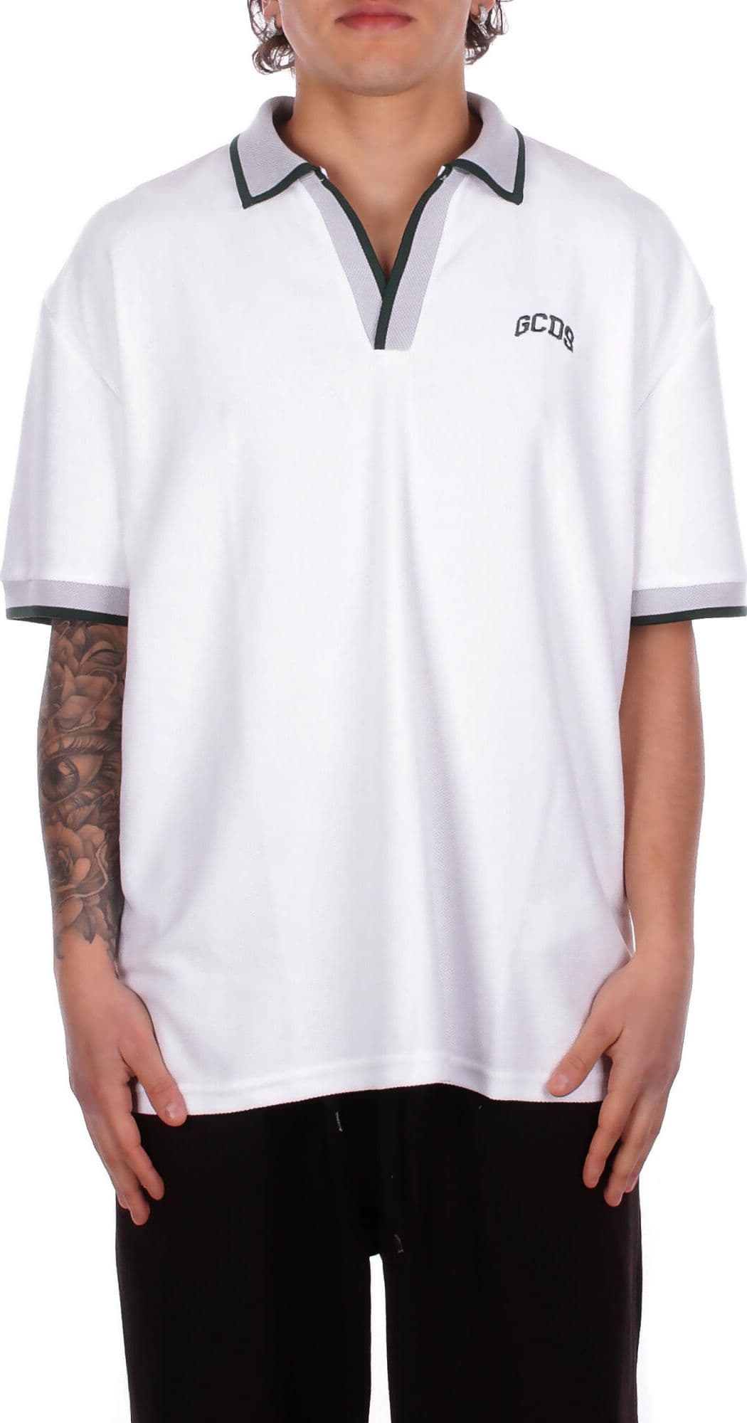 GCDS  T-shirt e Polo White green - 7