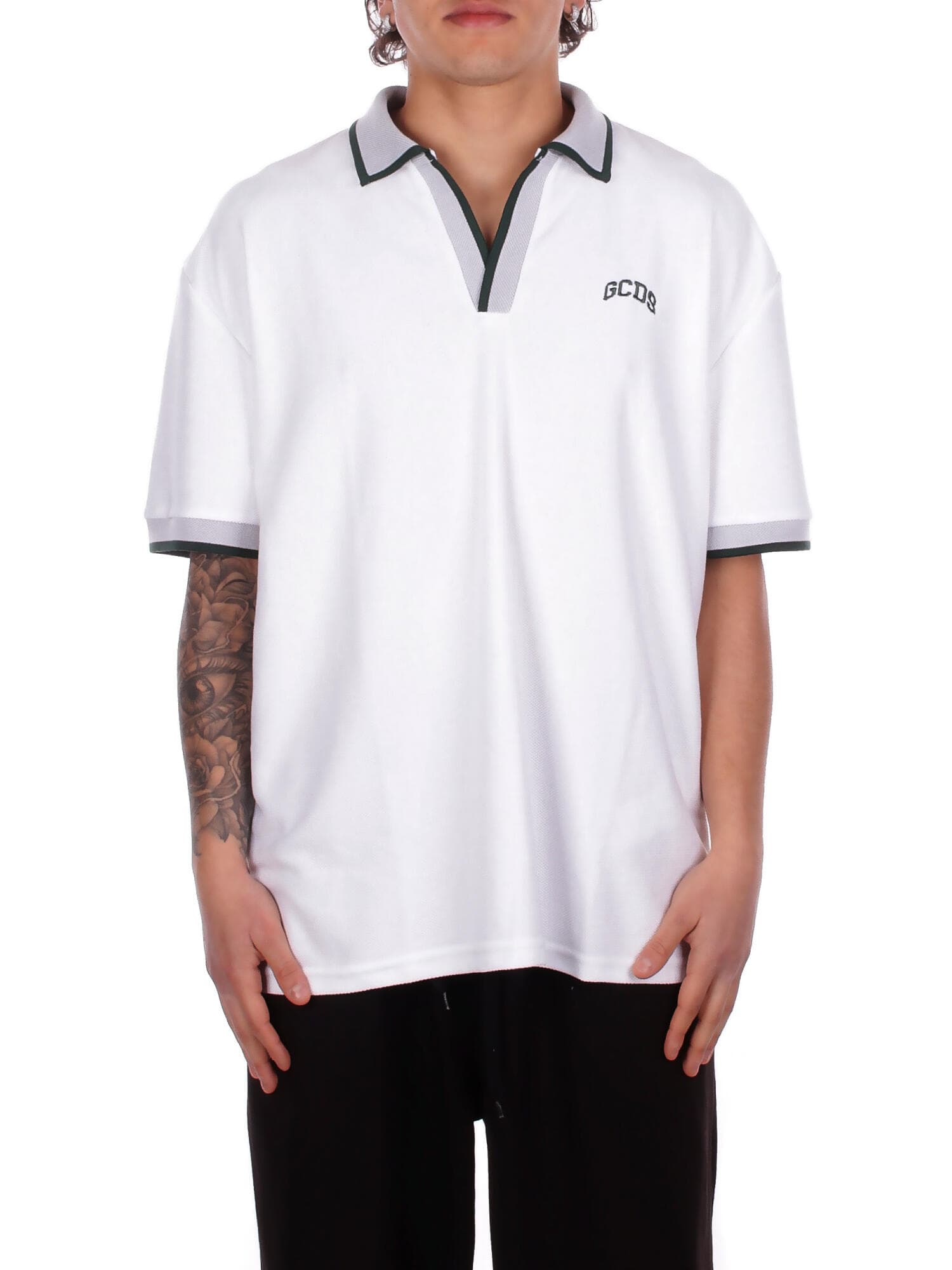GCDS Gcds T-shirt e Polo White green - 7
