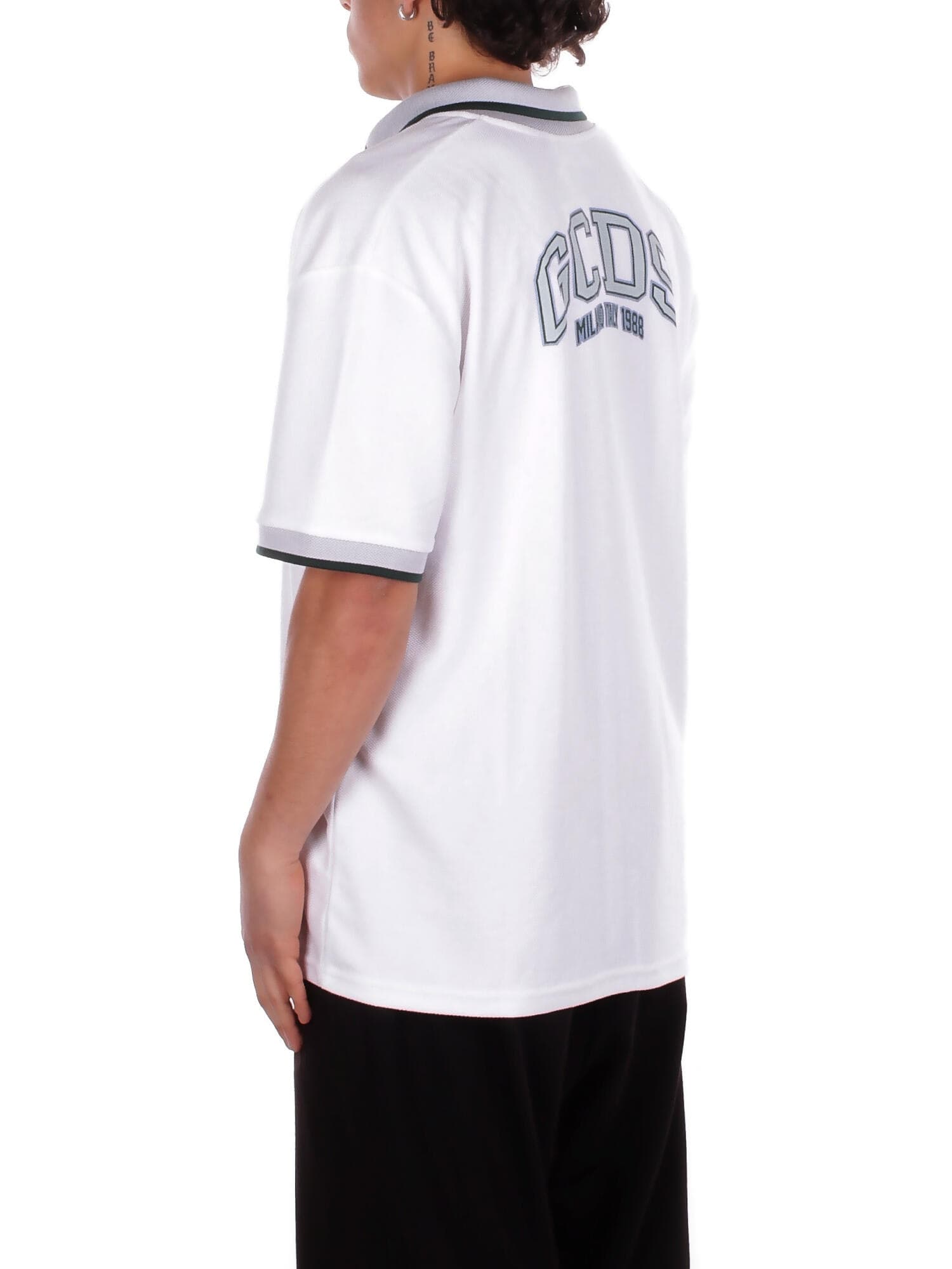 GCDS  T-shirt e Polo White green - 3