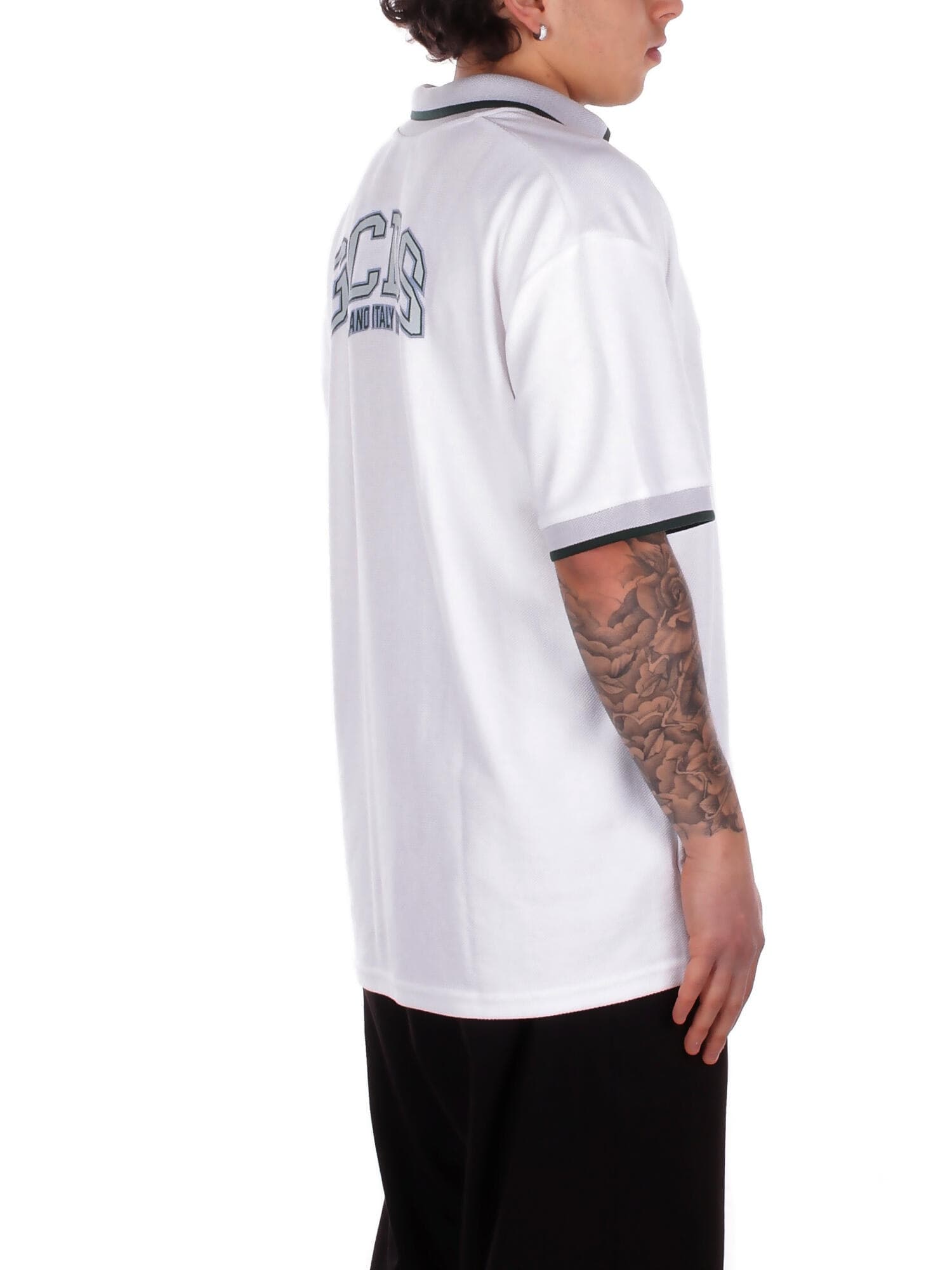 GCDS  T-shirt e Polo White green - 5