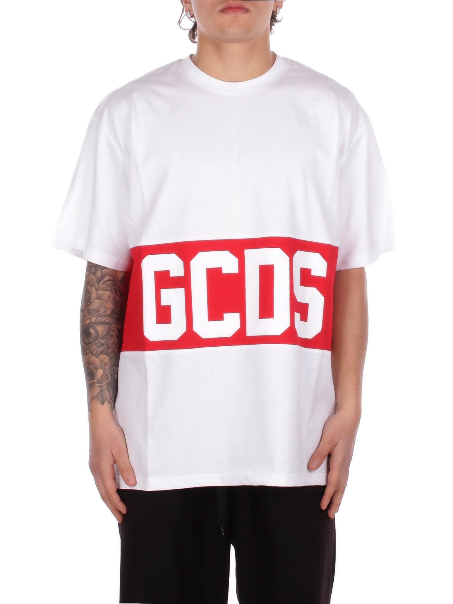 GCDS  T-shirt e Polo White red - 7