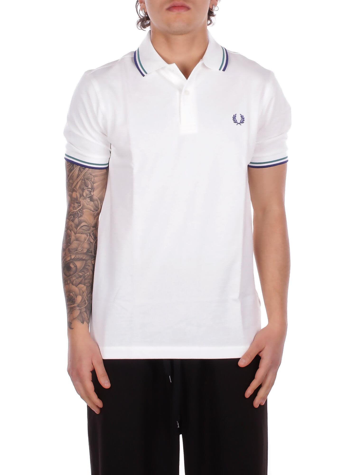 Fred Perry  T-shirt e Polo White - 7