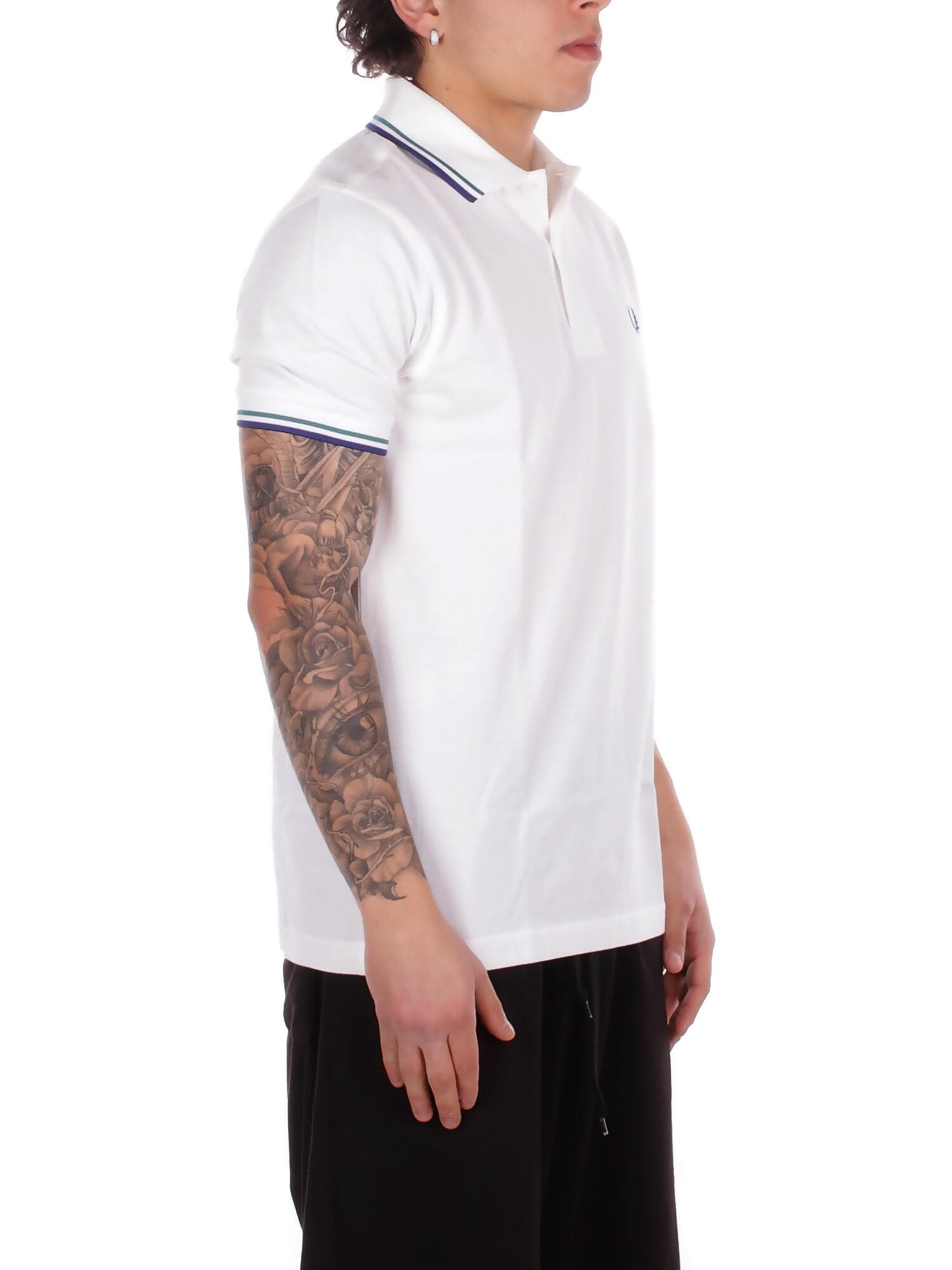 Fred Perry  T-shirt e Polo White - 6