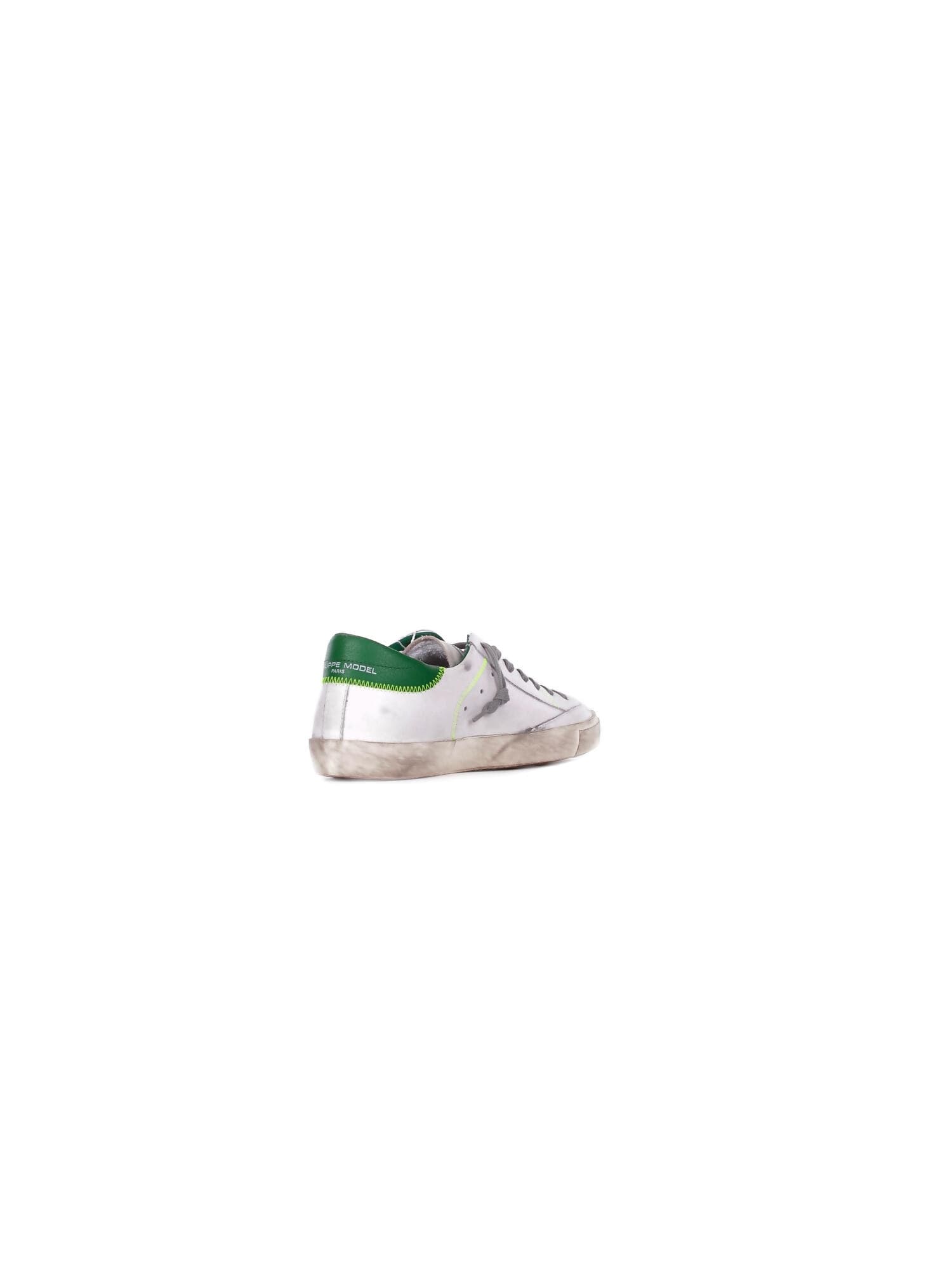 Philippe Model PHILIPPE model Sneakers White green - 3