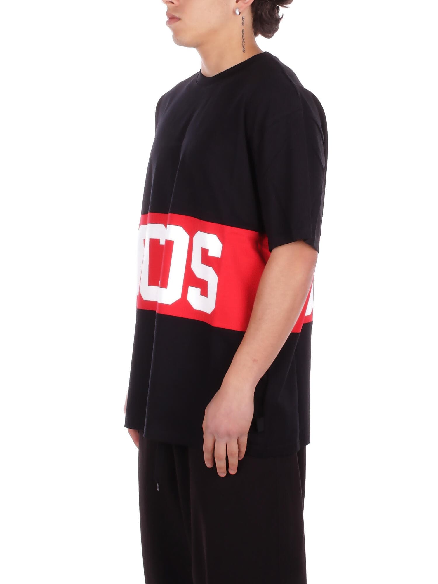 GCDS Gcds T-shirt e Polo Black red - 2