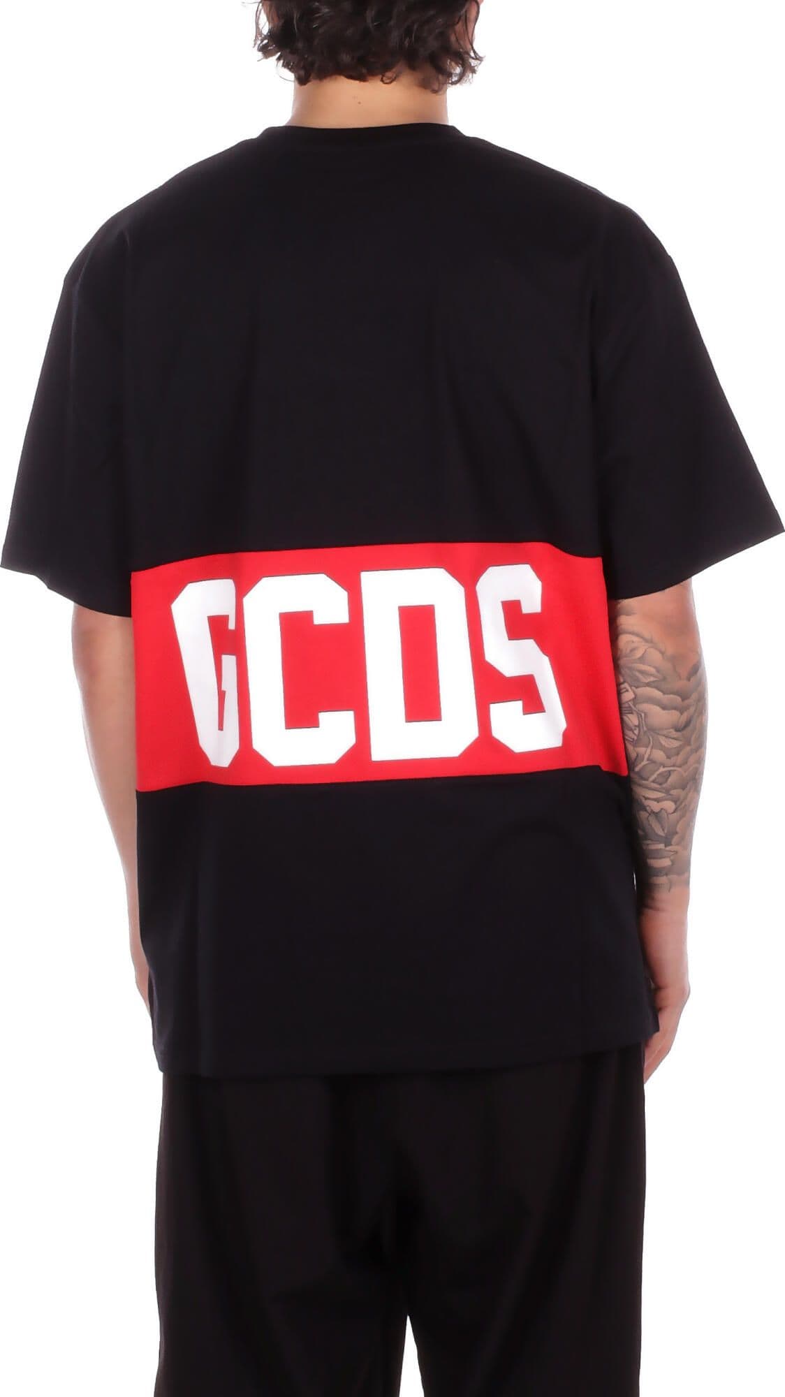 GCDS Gcds T-shirt e Polo Black red - 4