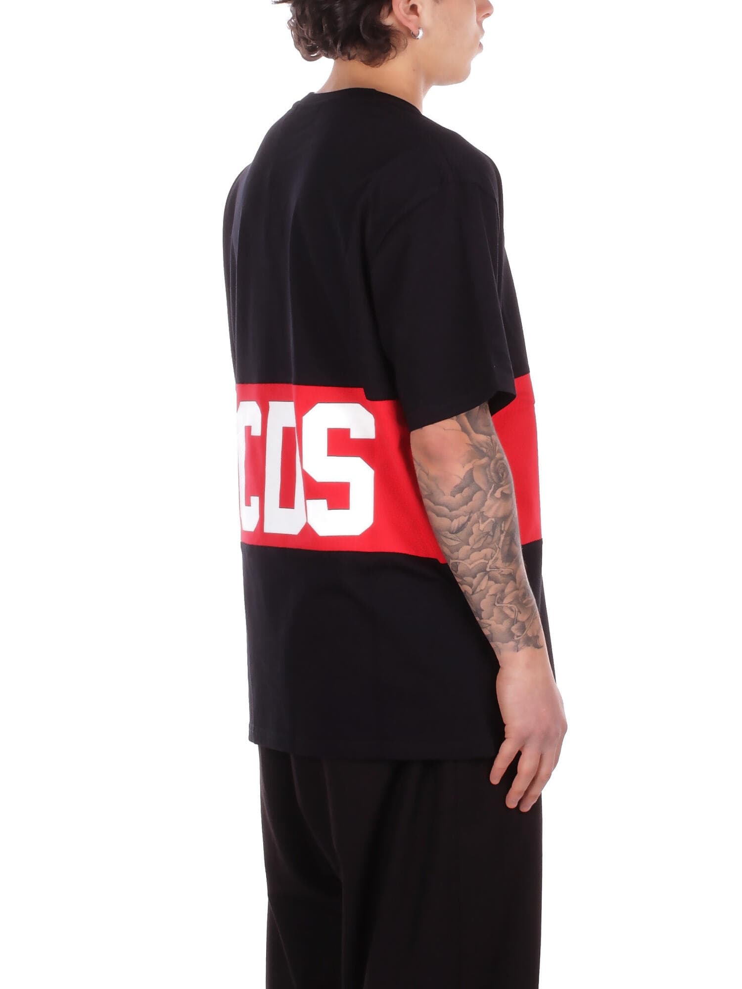 GCDS Gcds T-shirt e Polo Black red - 5