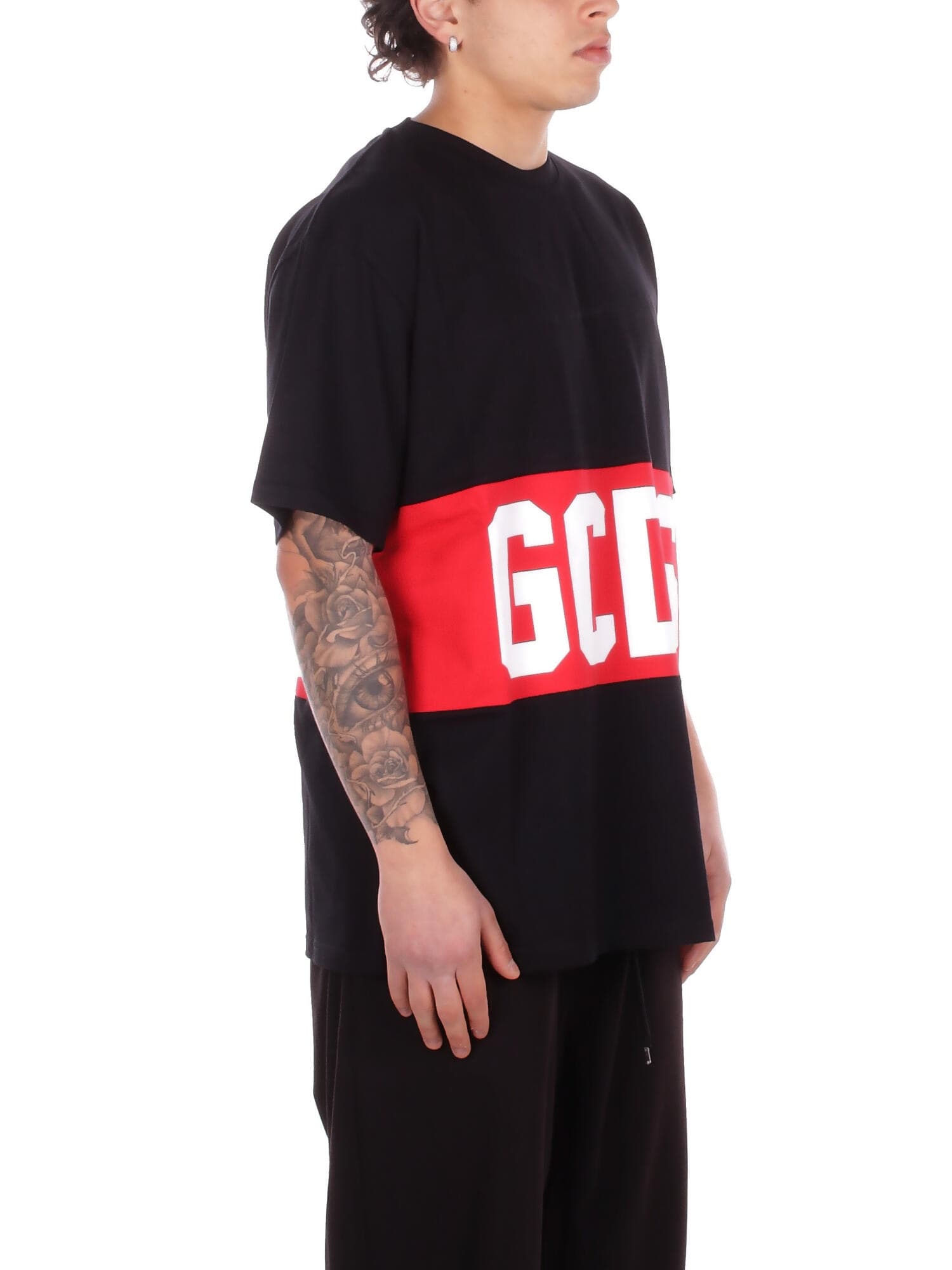 GCDS Gcds T-shirt e Polo Black red - 6