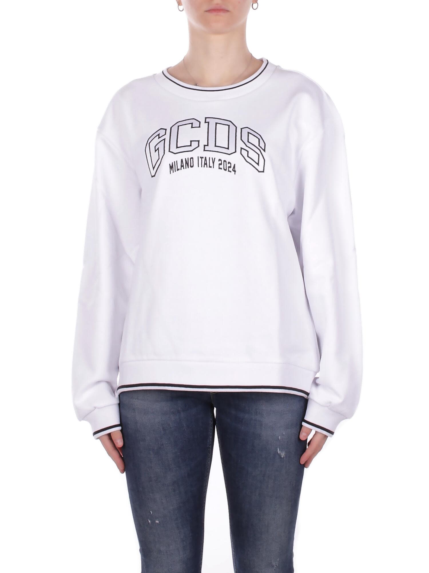 GCDS  Maglie White black - 7