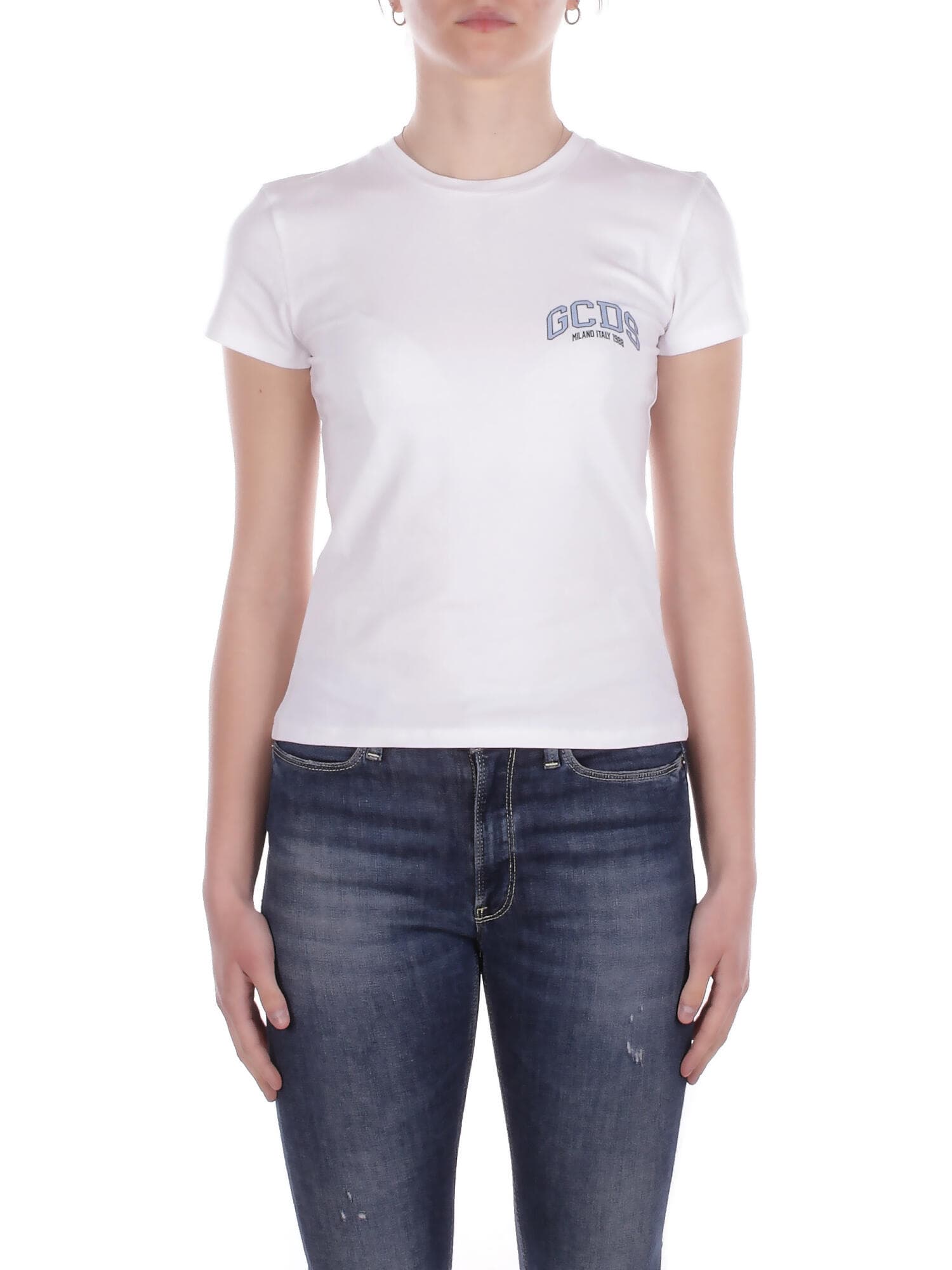 GCDS  T-shirt e Polo White black - 7