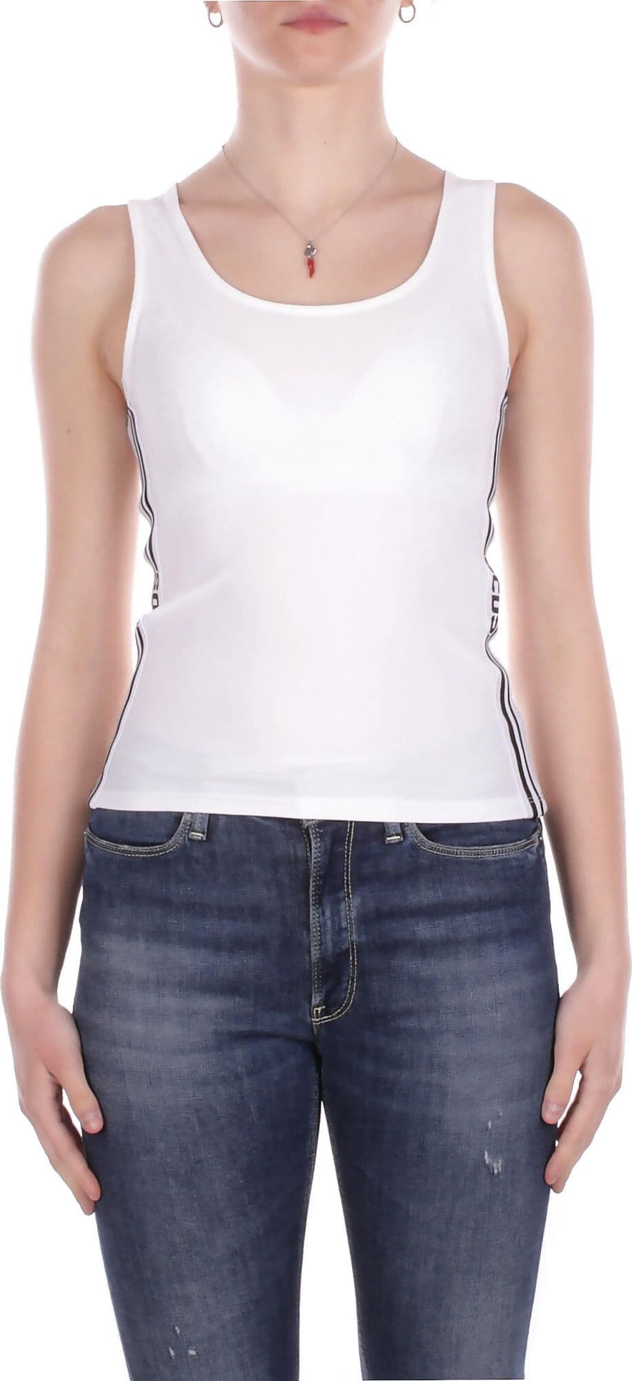 GCDS Gcds T-shirt e Polo White black