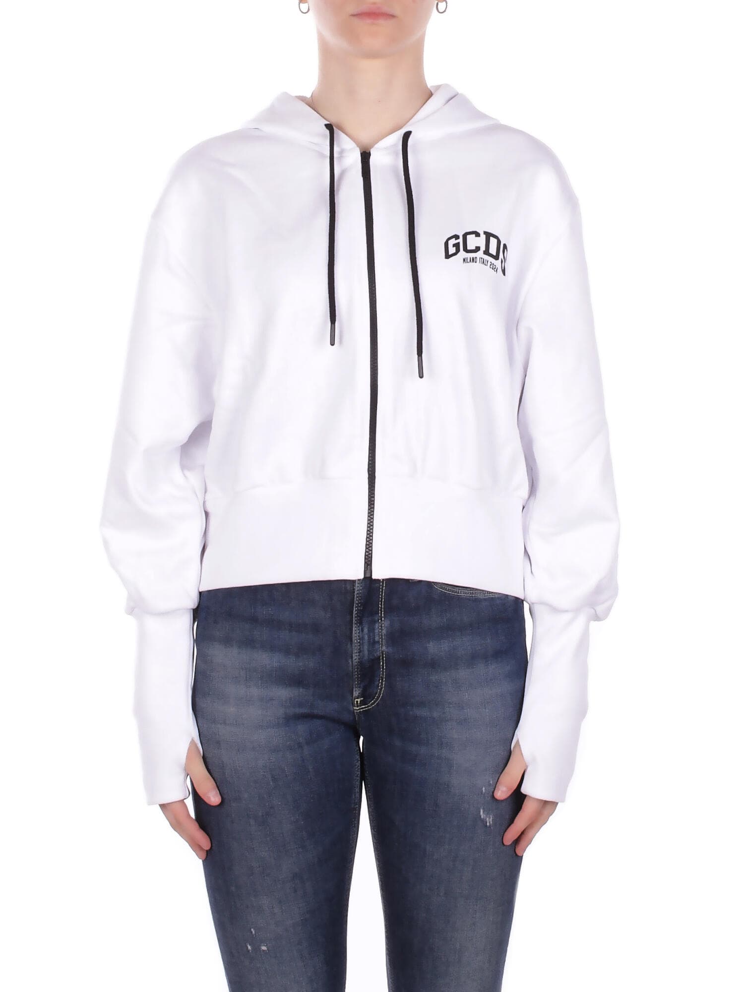 GCDS Gcds Maglie White black - 7