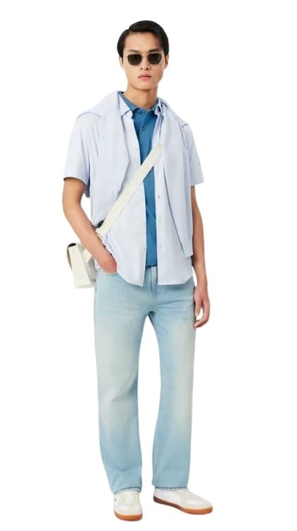 Lacoste  T-shirt e Polo Blu - 7