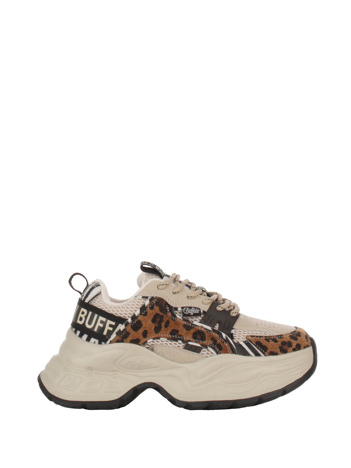 BUFFALO Buffalo - Sneakers Animalier Beige da Donna - 5