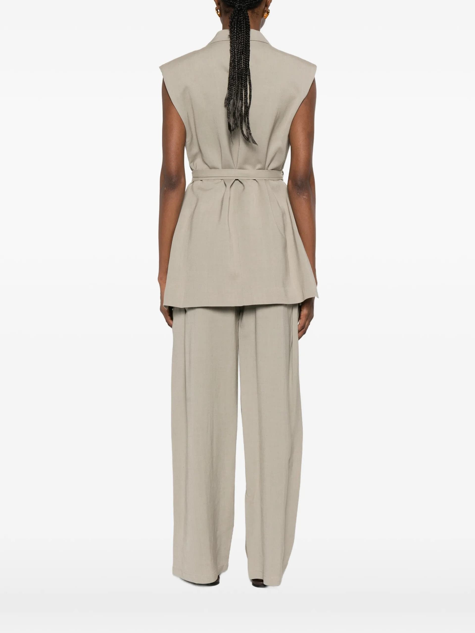 SU Su - Top Grigio da Donna - 4