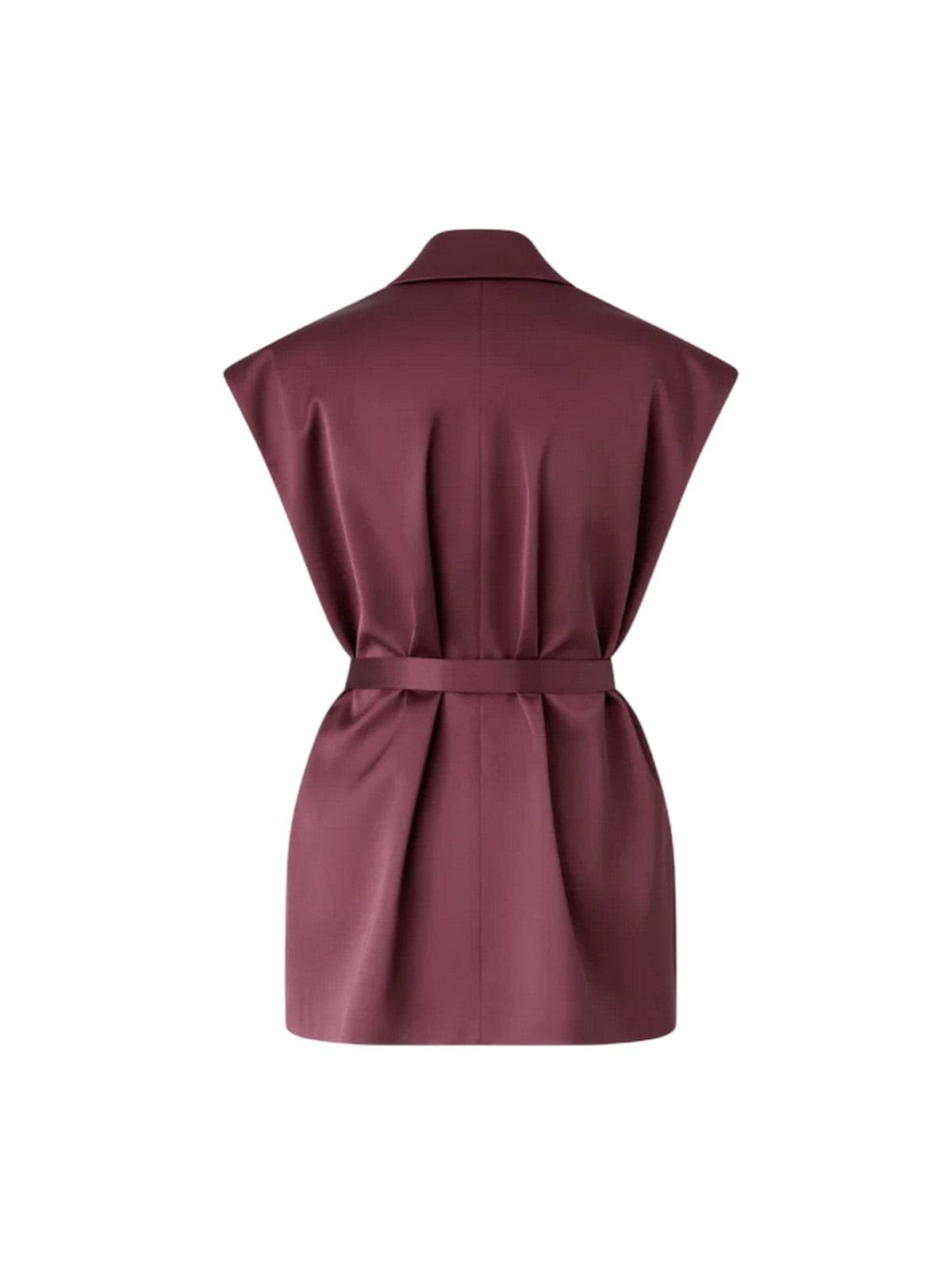 Pinko giacche donna pinko - melanzana giacca satin - bordeaux - 2