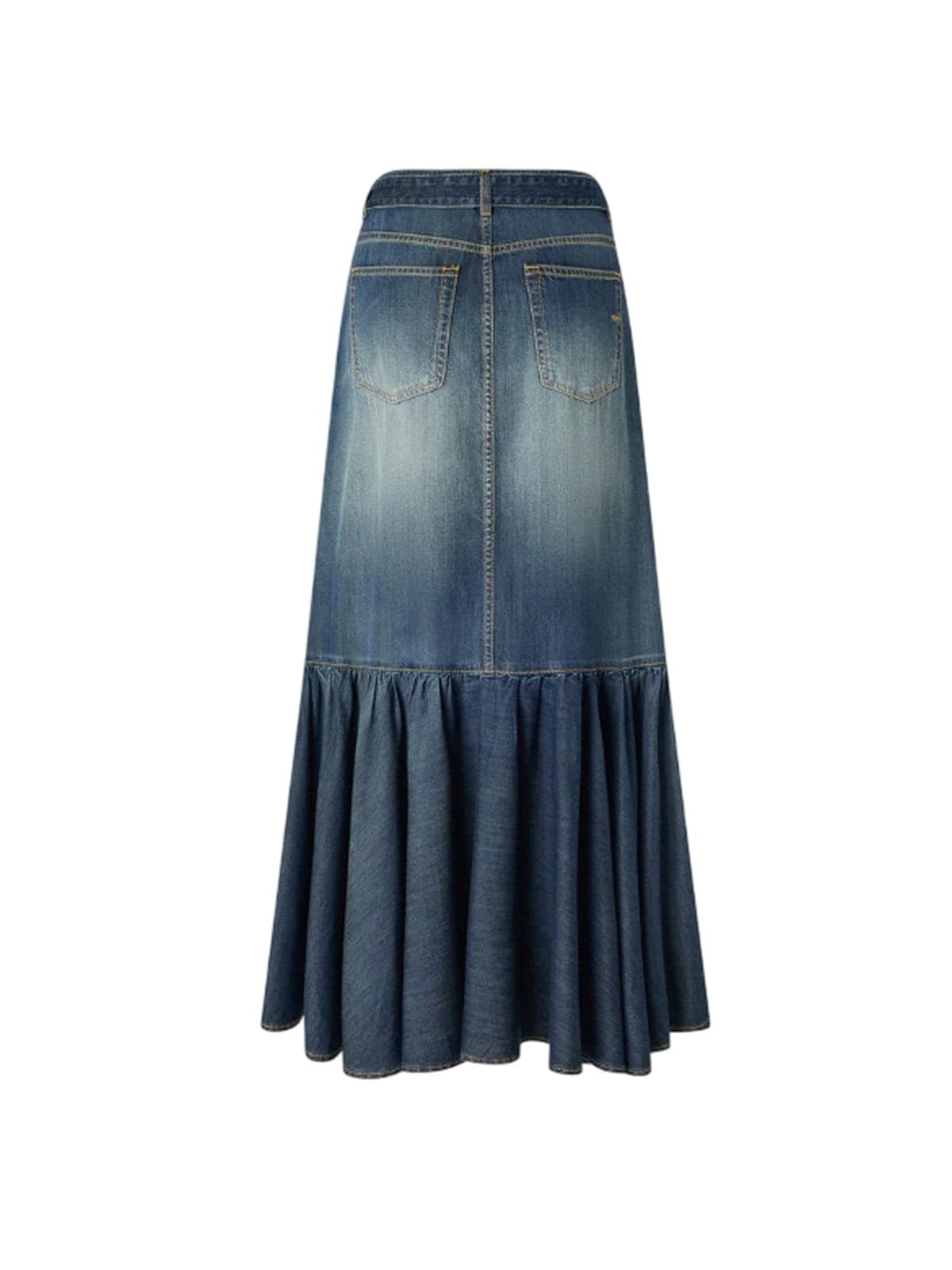 Pinko gonne casual donna pinko - guardiano gonna light denim - denim - 2