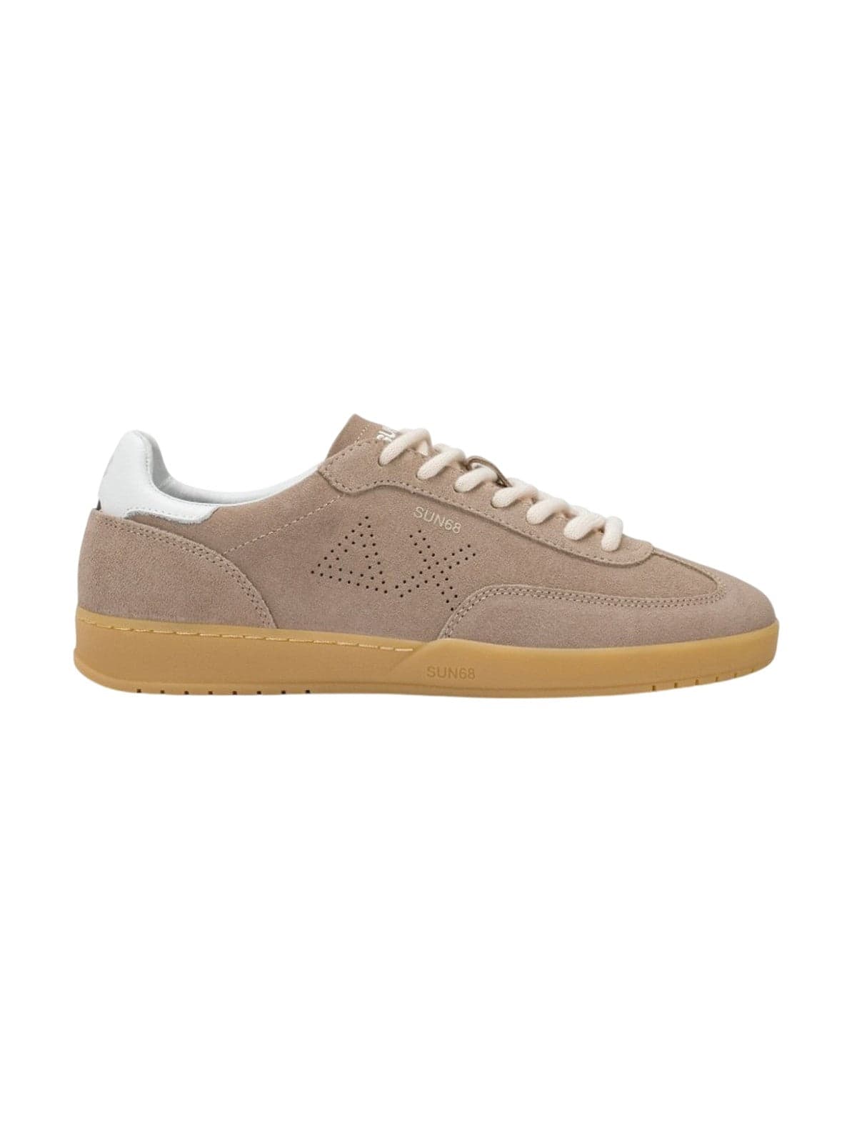 SUN68 sneaker uomo sun68 - california sun suede - beige - 5