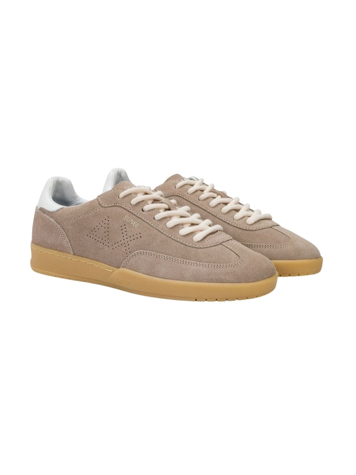 SUN68 sneaker uomo sun68 - california sun suede - beige - 2