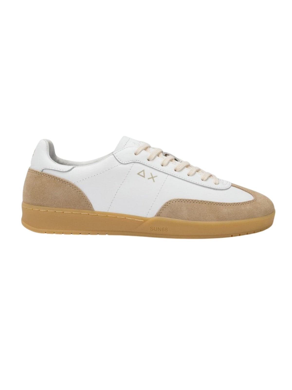 SUN68 sneaker uomo sun68 - california sun leather - bianco - 5