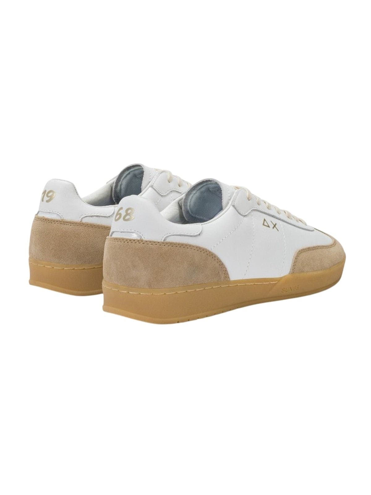 SUN68 sneaker uomo sun68 - california sun leather - bianco - 3