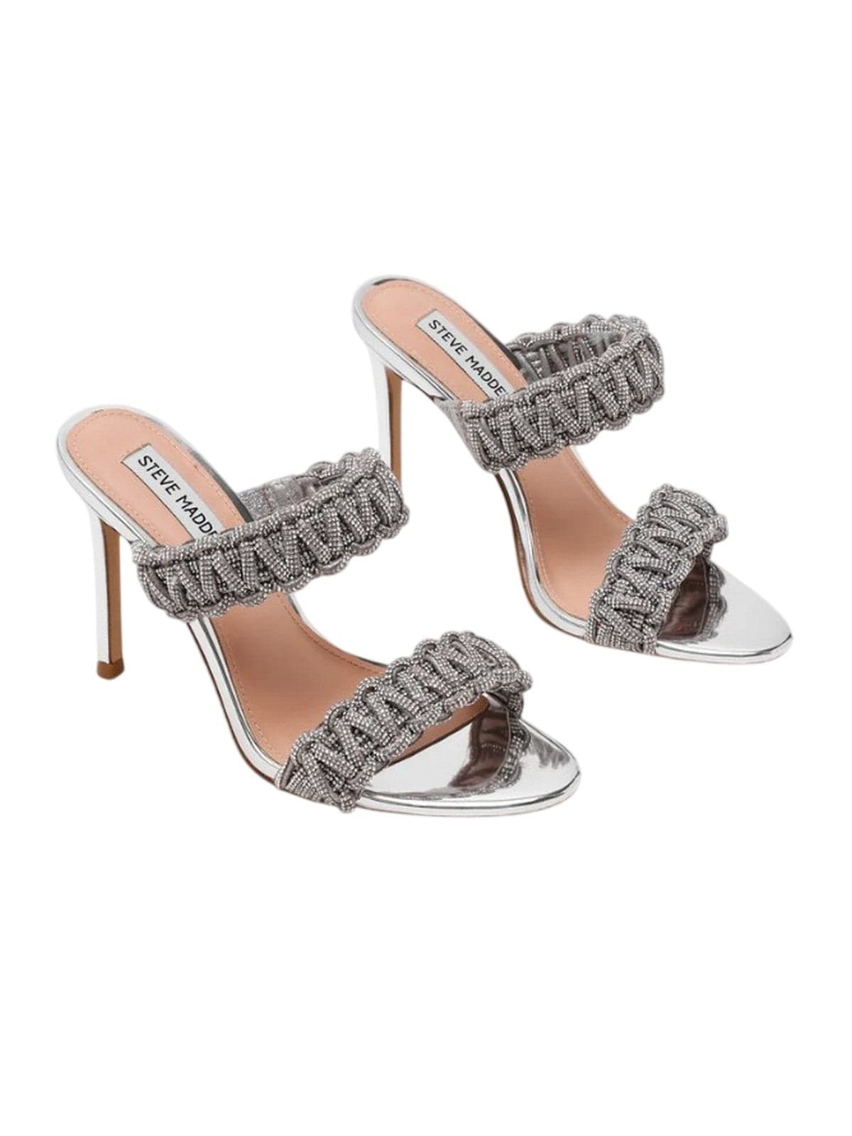 STEVE MADDEN scarpe con tacco donna steve madden - theresia silver - argento - 2