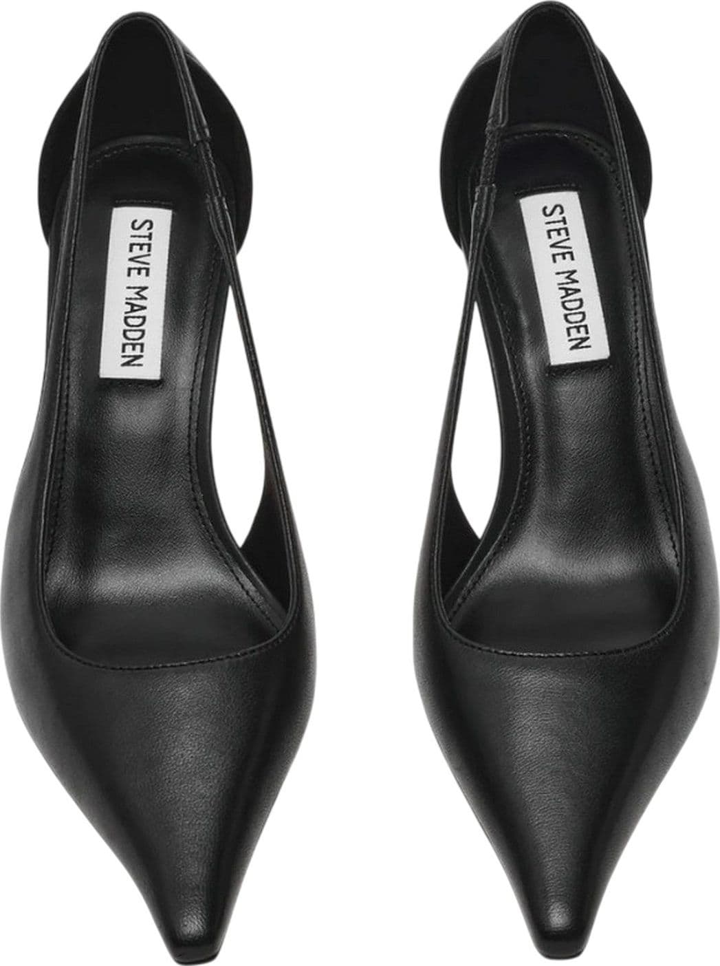 STEVE MADDEN scarpe con tacco donna steve madden - altra black leat - nero - 3