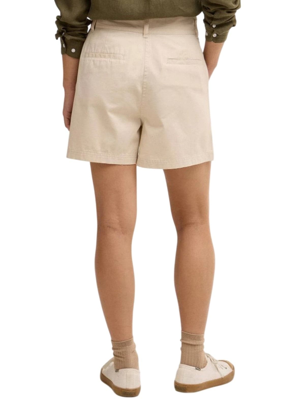 BARBOUR INTERNATIONAL pantaloncini donna barbour international - fern shorts - beige - 3
