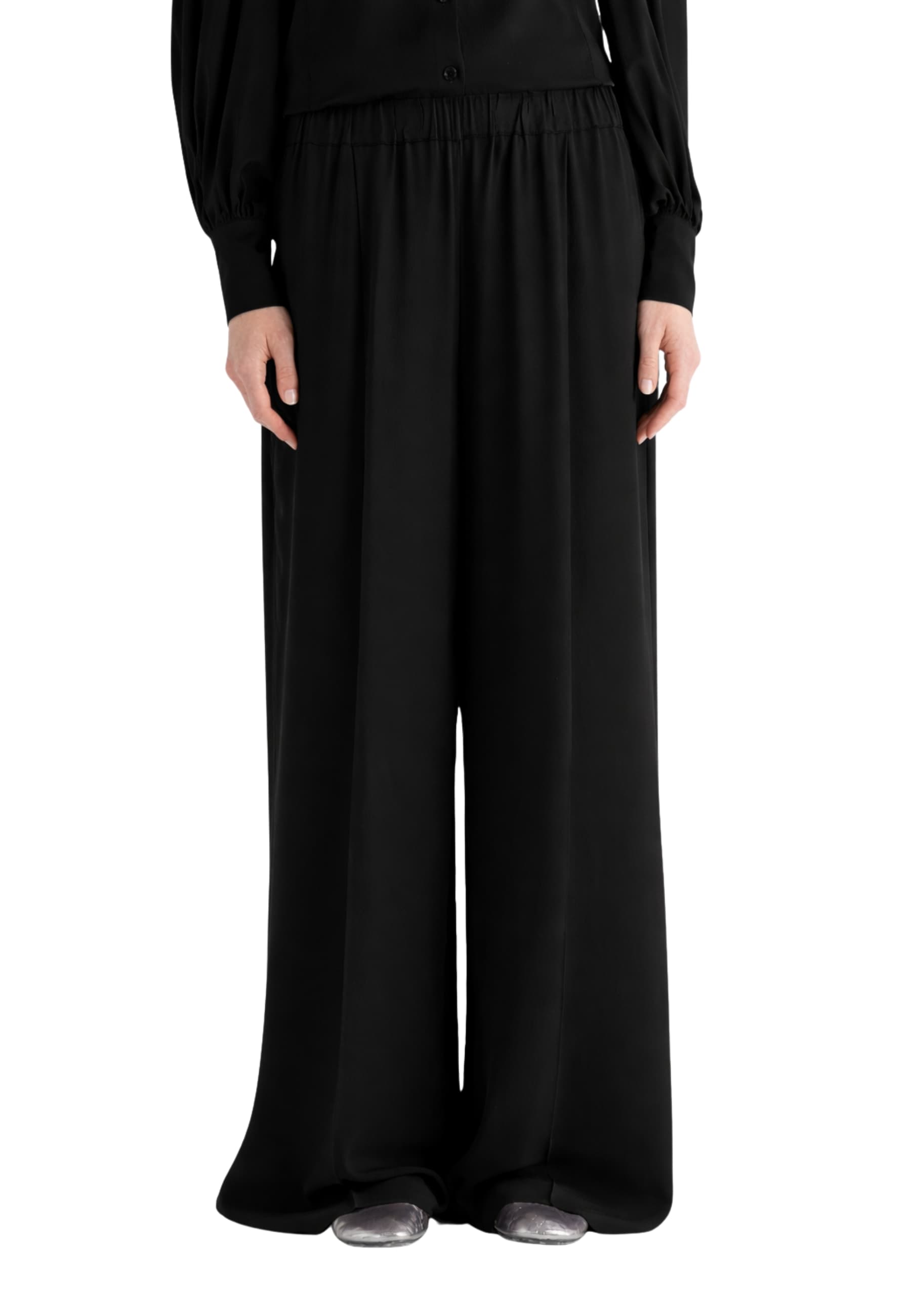 MEIMEIJ PANTALONE Donna  MORBIDO CON ELASTICO IN VITA - 2