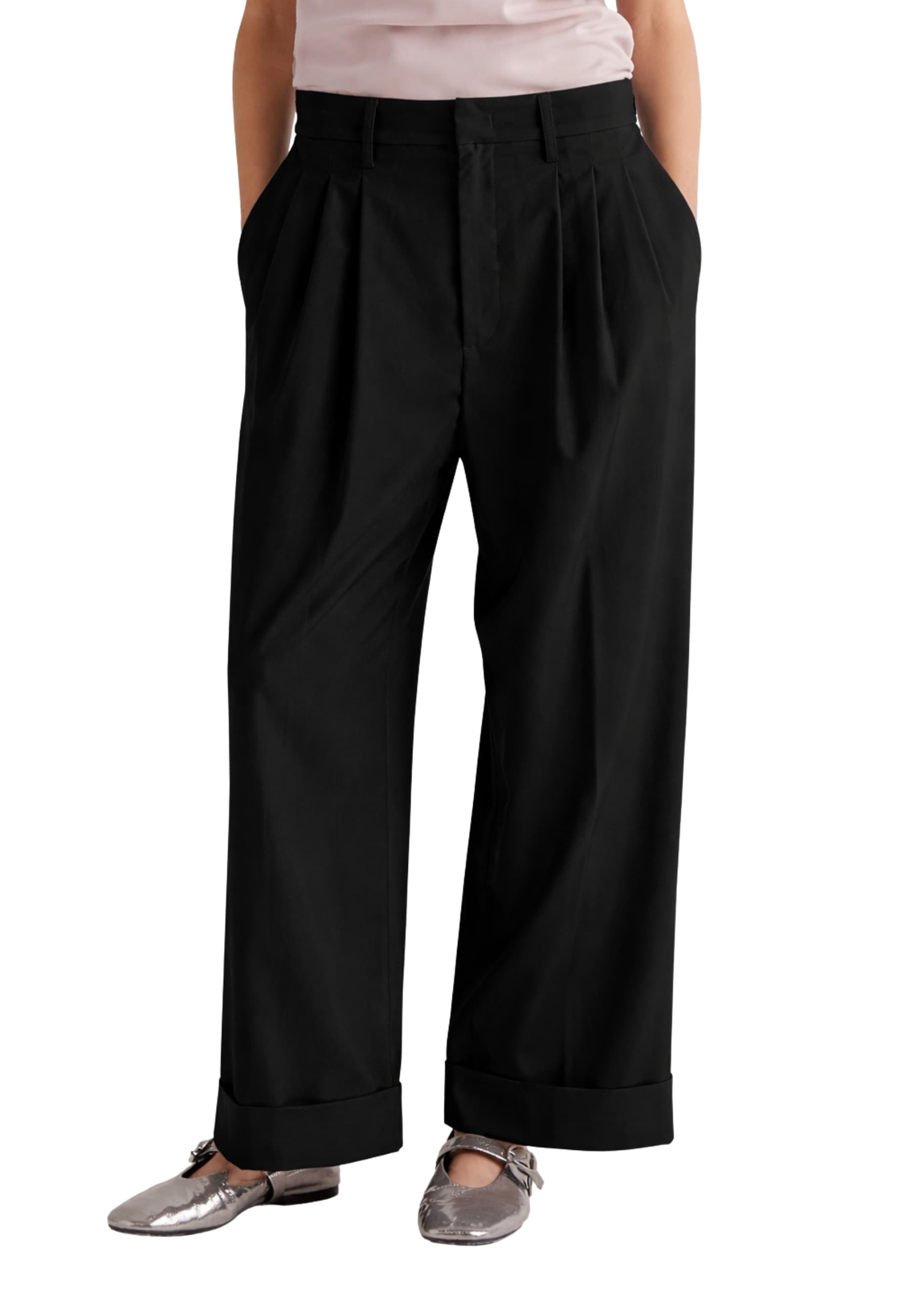 MEIMEIJ PANTALONE Donna  con pieghe - 3