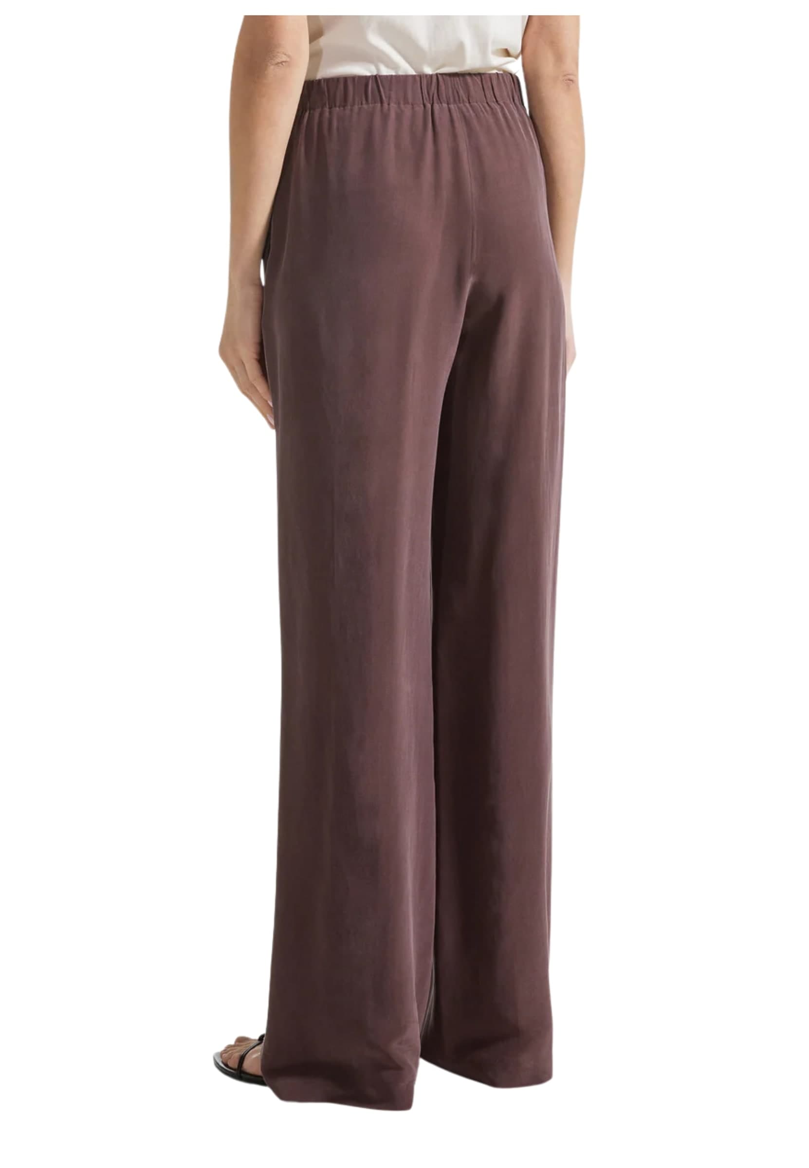 SEVENTY PANTALONE Donna Seventy in seta lavata - 3