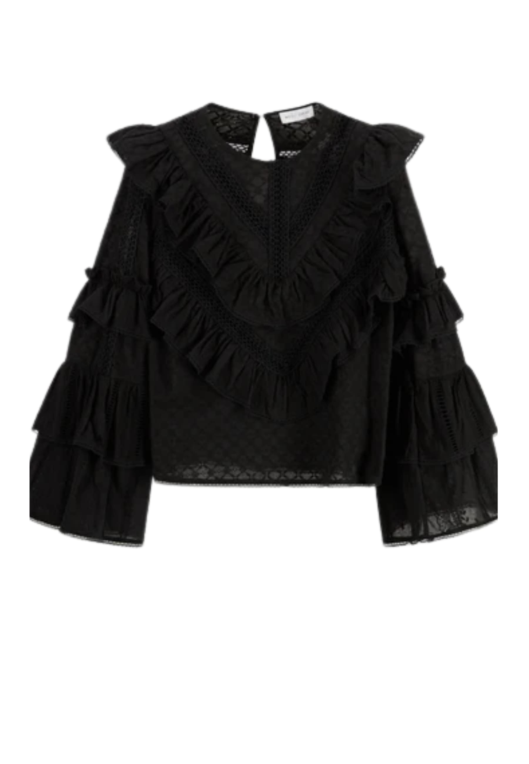 WEILI ZHENG BLUSA Donna Weili Zheng CON ROUGE - 2