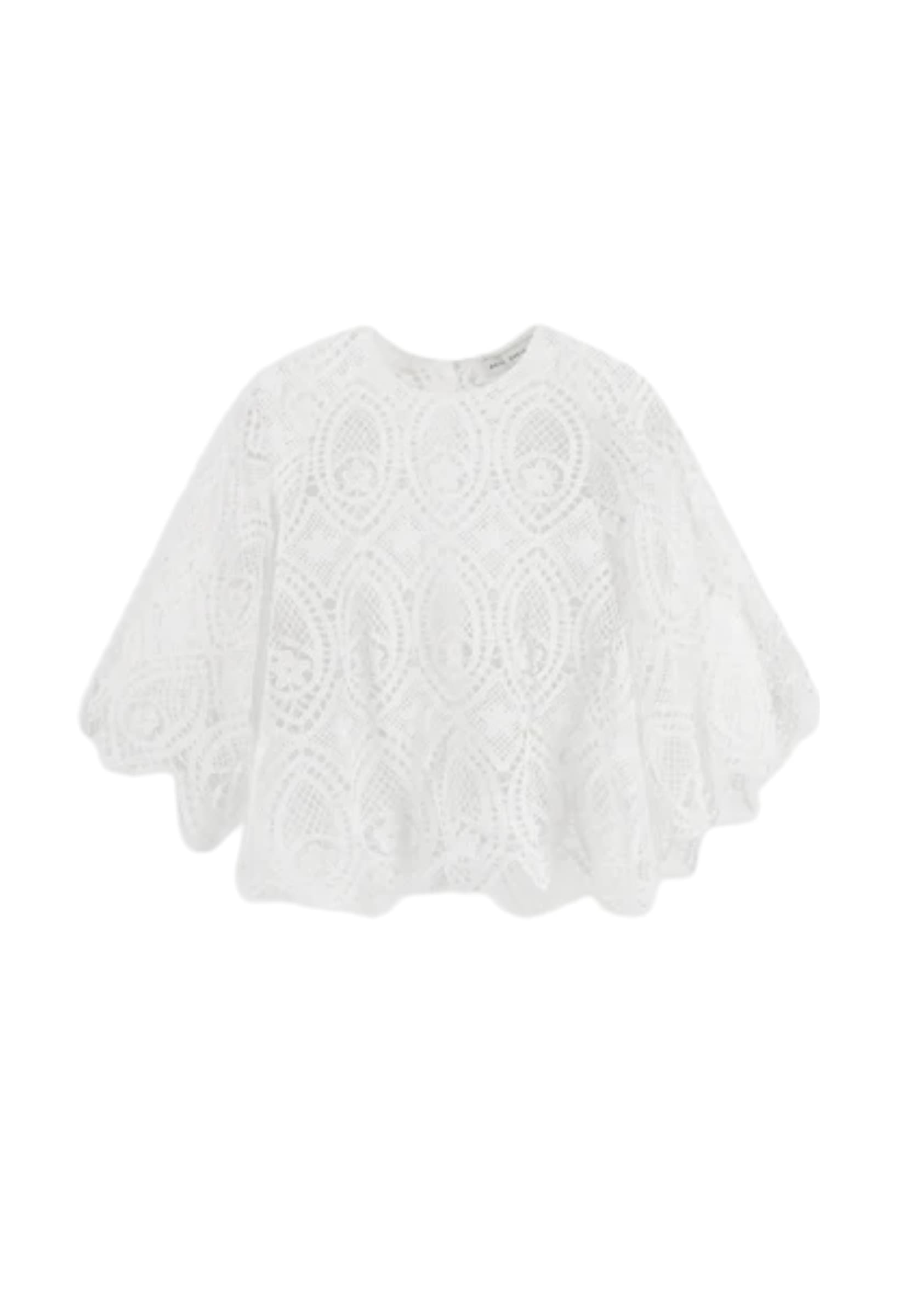 WEILI ZHENG BLUSA Donna Weili Zheng IN PIZZO MACRAME'