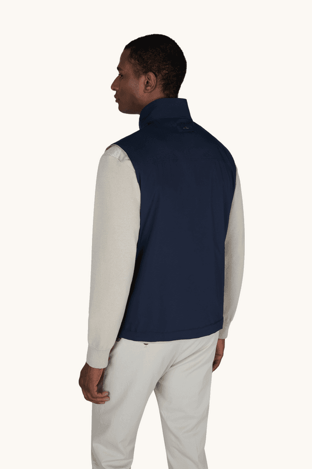 Paul&amp;Shark gilet reversibile thyphoon platinum uomo blu-beige - 12