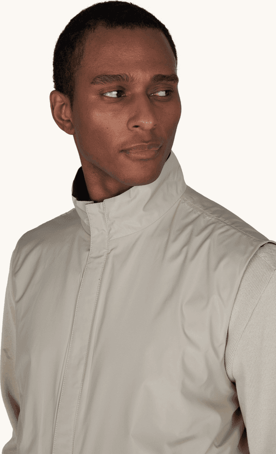 Paul&amp;Shark gilet reversibile thyphoon platinum uomo blu-beige - 10