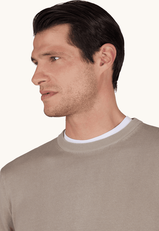 Paul&amp;Shark maglia girocollo uomo beige - 3