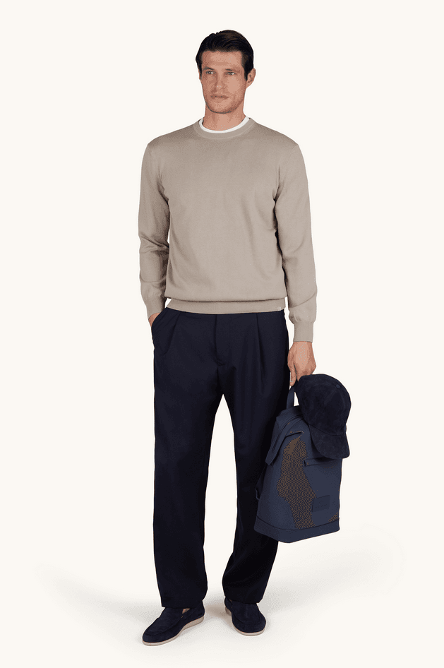 Paul&amp;Shark maglia girocollo uomo beige - 4