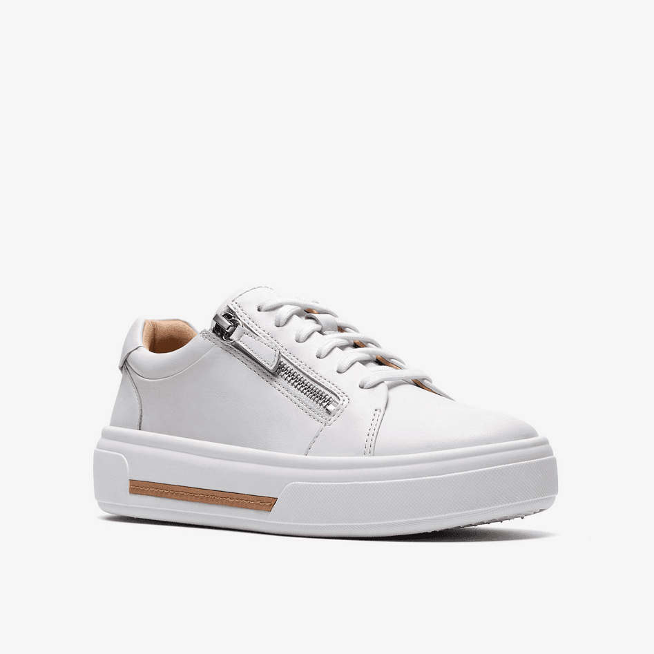 CLARKS scarpa hollyrose zip donna bianco - 3