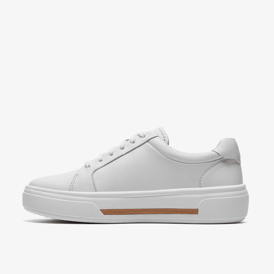 CLARKS scarpa hollyrose zip donna bianco - 4