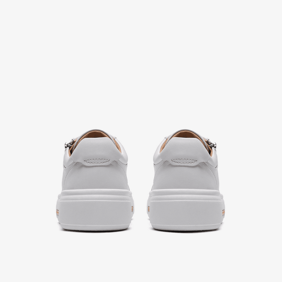 CLARKS scarpa hollyrose zip donna bianco - 6