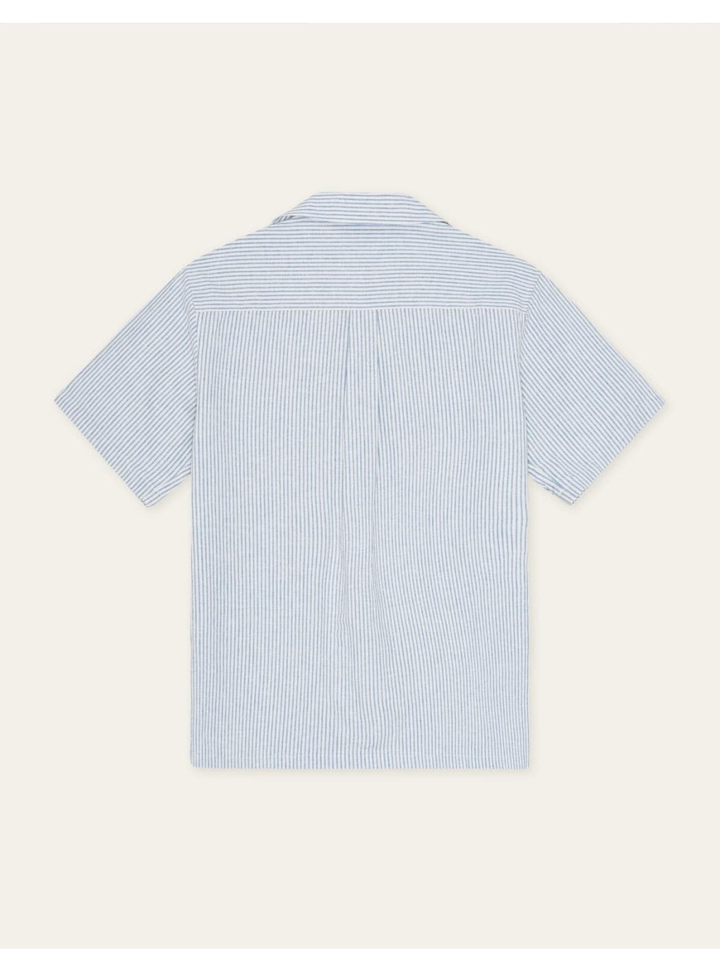 LES DEUX Lukas Stripe Cotton Linen Shirt - 2