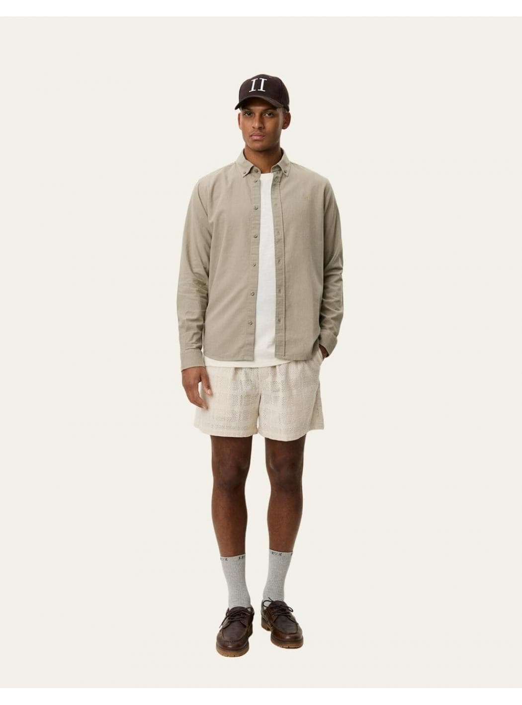 LES DEUX Konrad Cotton Linen Shirt - 3