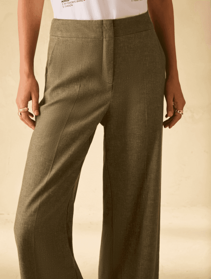 PENNYBLACK pantaloni donna khaki - 4