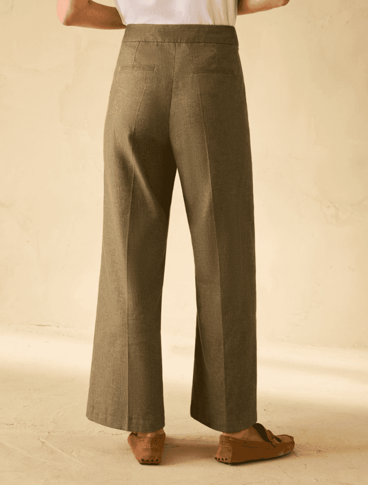 PENNYBLACK pantaloni donna khaki - 5