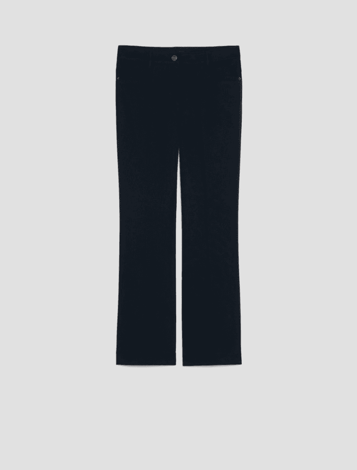 PENNYBLACK pantaloni mini-flare fit donna blu - 6