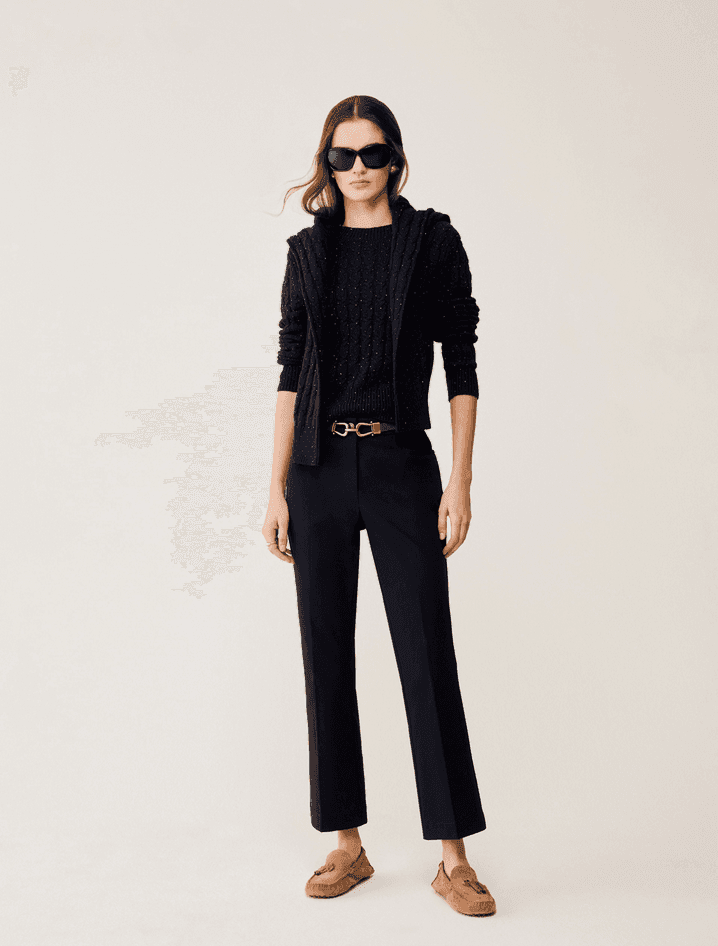 PENNYBLACK pantaloni mini-flare fit donna blu - 2